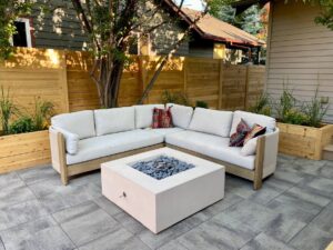 patio landscaping in Bend Oregon
